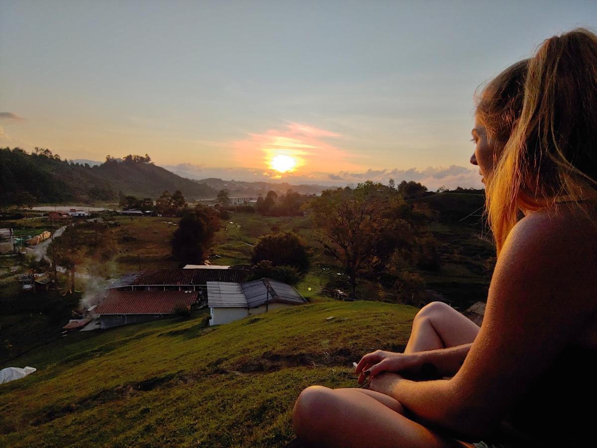 Casa Kayam Art Hostel Coliving Coworking Guatapé Eksteriør bilde