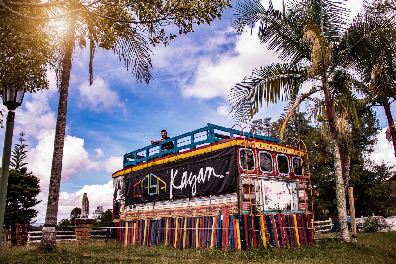 Casa Kayam Art Hostel Coliving Coworking Guatapé Eksteriør bilde
