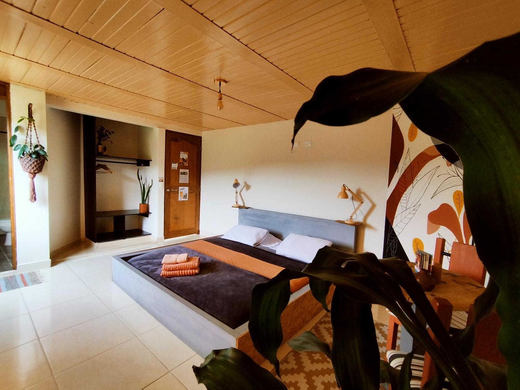 Casa Kayam Art Hostel Coliving Coworking Guatapé Rom bilde