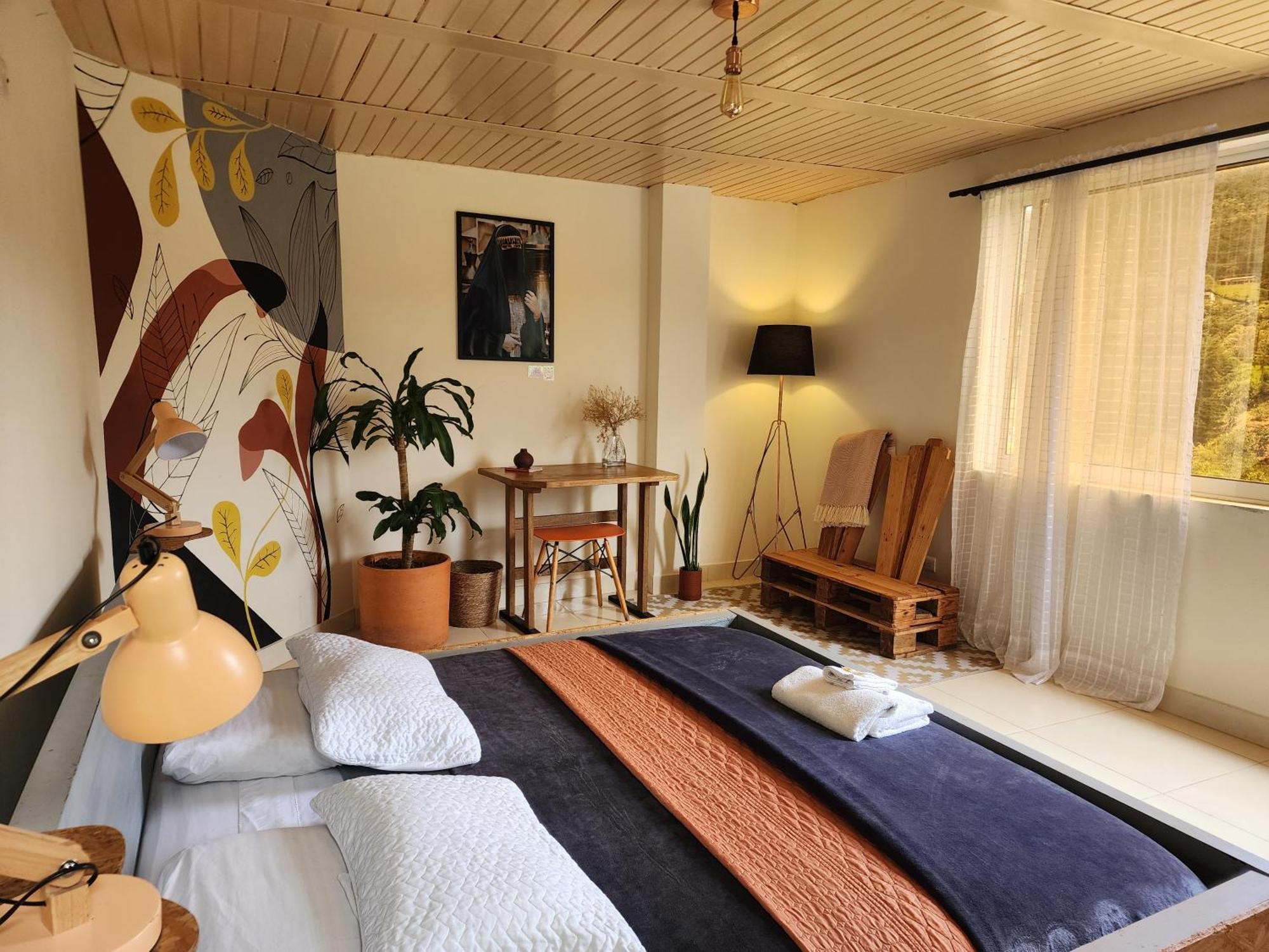 Casa Kayam Art Hostel Coliving Coworking Guatapé Rom bilde